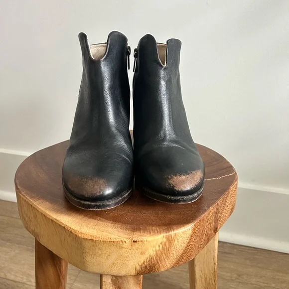 Freebird Detroit Darius Bootie Black Distressed Size 9 - Picture 4 of 7